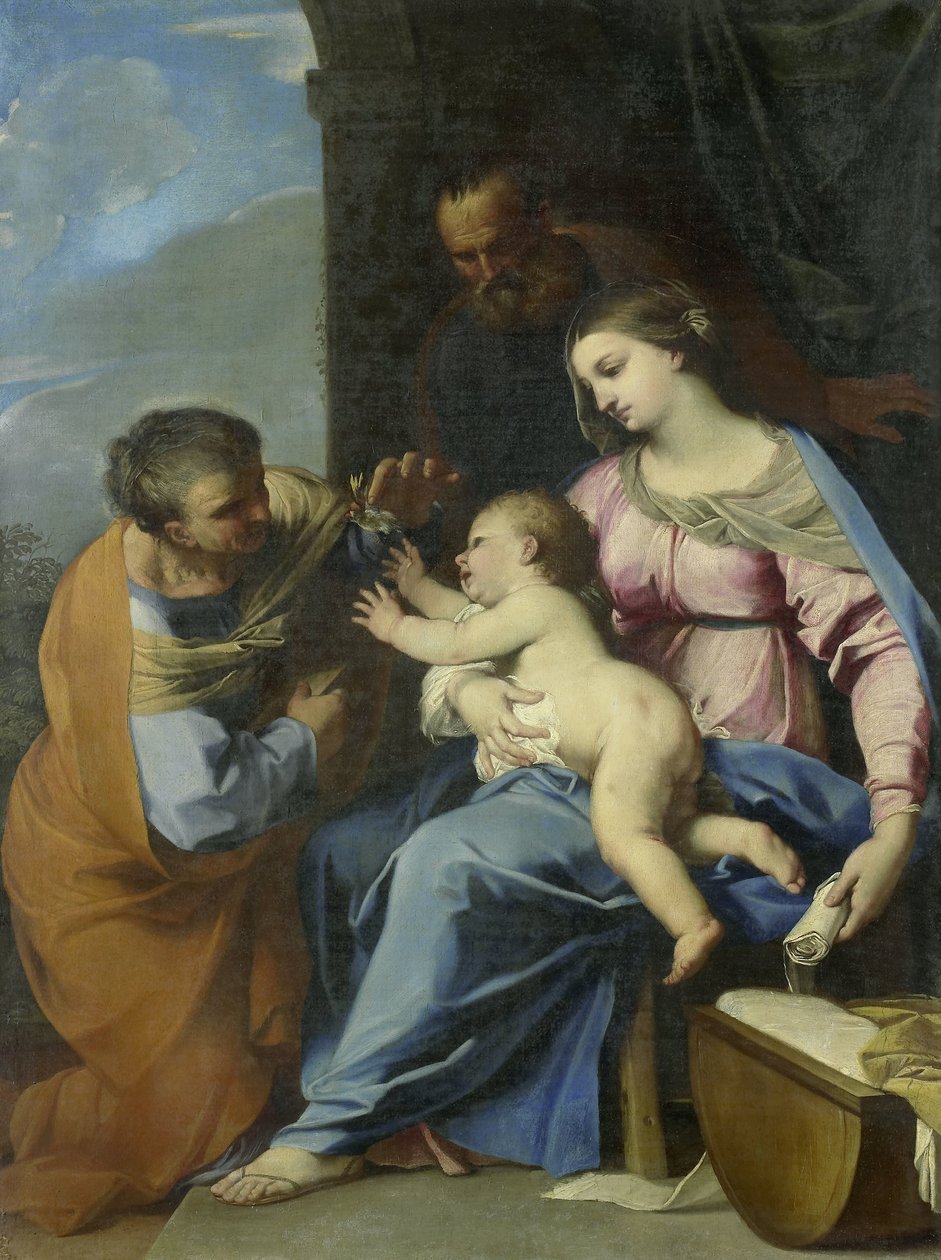 Święta Rodzina autorstwa Raffaello Vanni (attributed to)