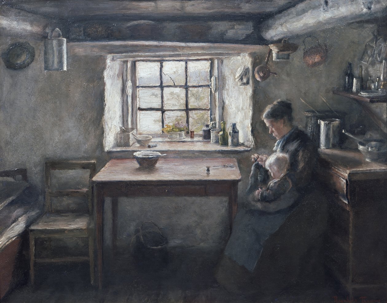Wnętrze kuchni autorstwa Ragnhild Thrane
