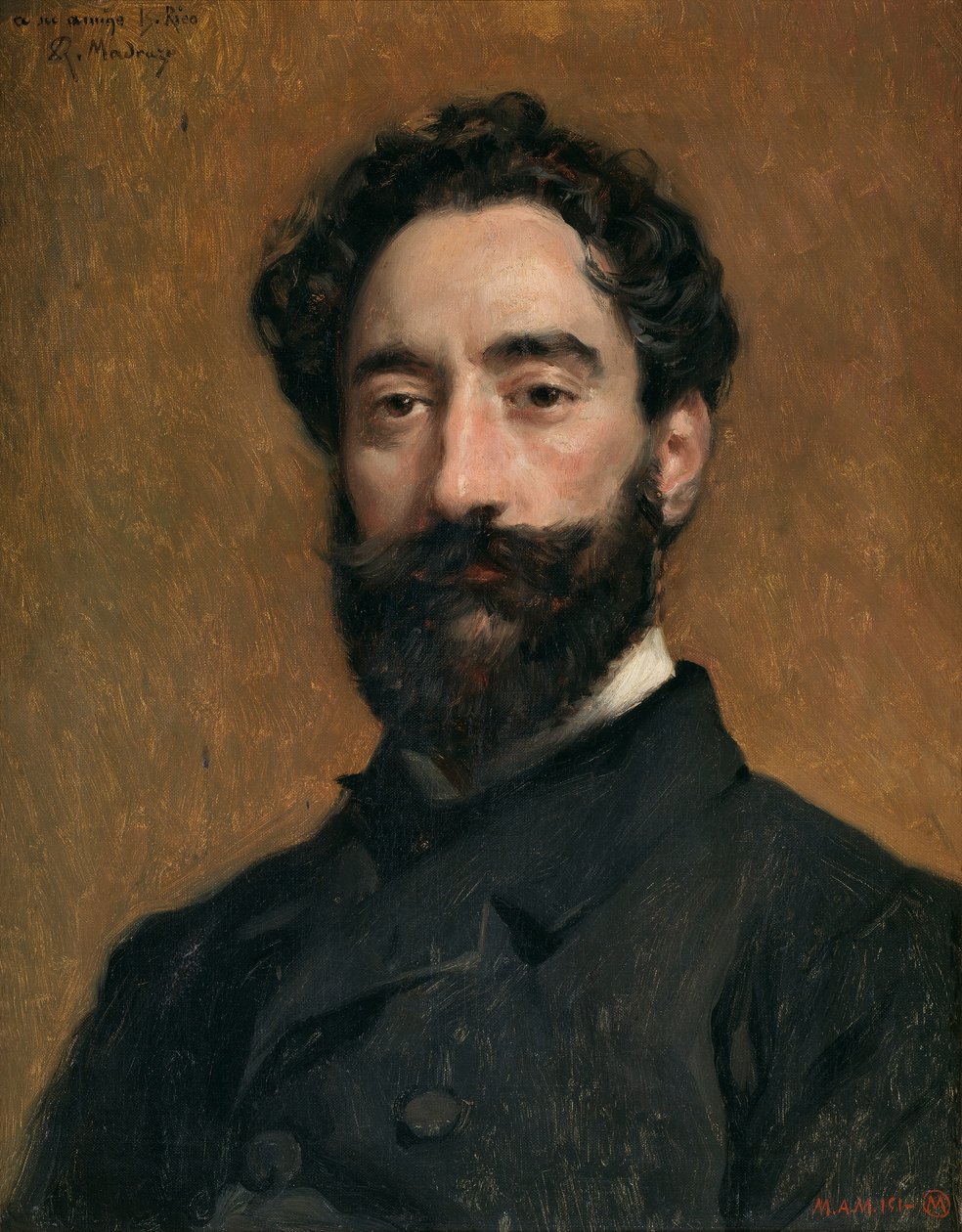 Grawer Bernardo Rico autorstwa Raimundo de Madrazo y Garreta