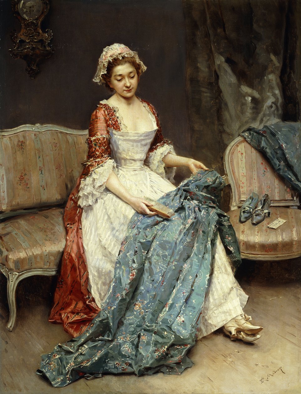 Po balu autorstwa Raimundo de Madrazo y Garreta