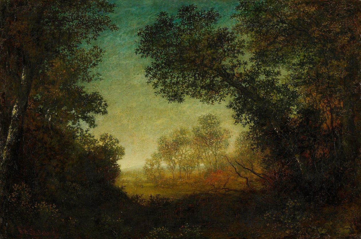Widok, ok.1890 autorstwa Ralph Albert Blakelock