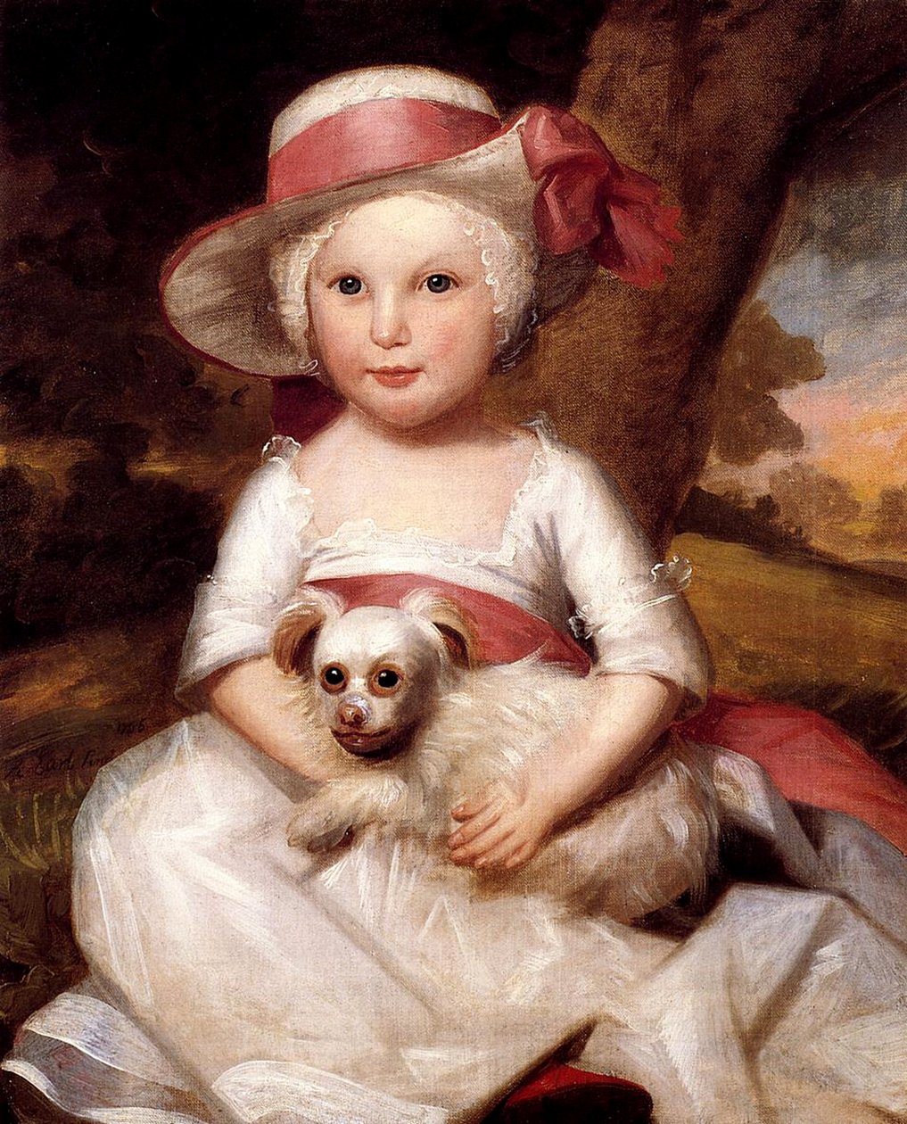 Portret dziecka, ok. 1778 autorstwa Ralph Earl