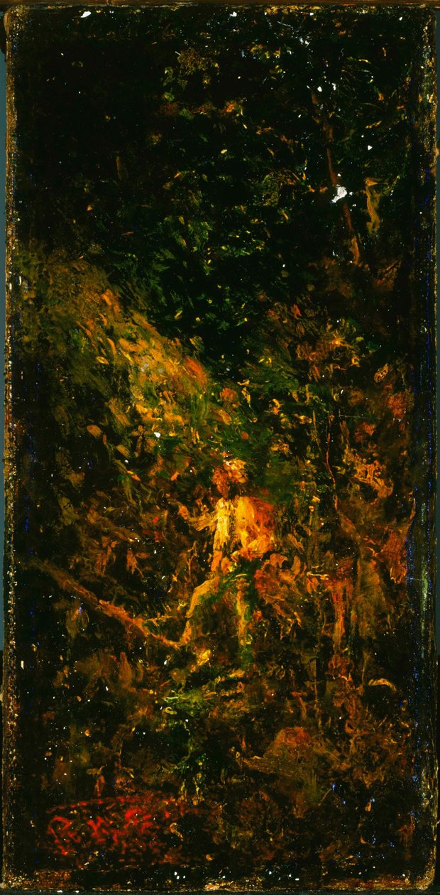 Postać w krajobrazie autorstwa Ralph Albert Blakelock