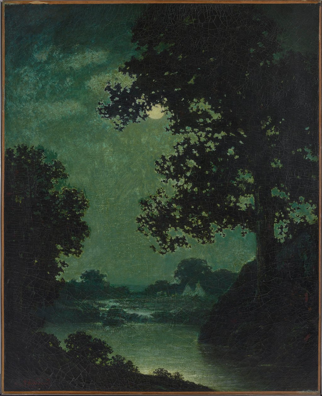 światło księżyca autorstwa Ralph Albert Blakelock