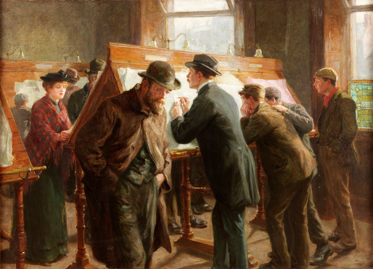Poszukiwanie sytuacji autorstwa Ralph Hedley