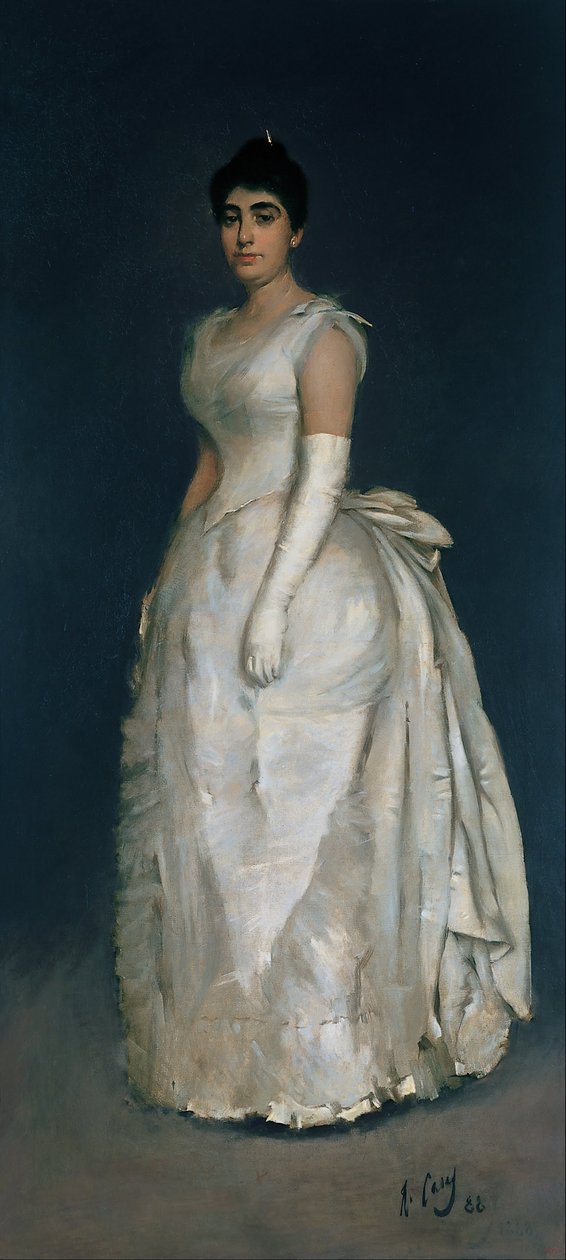 Domy Montserrat autorstwa Ramon Casas i Carbo