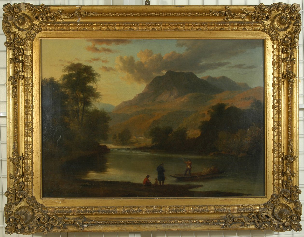 Loughrigg i rzeka Brathay, ok. 1807 r. autorstwa Ramsay Richard Reinagle