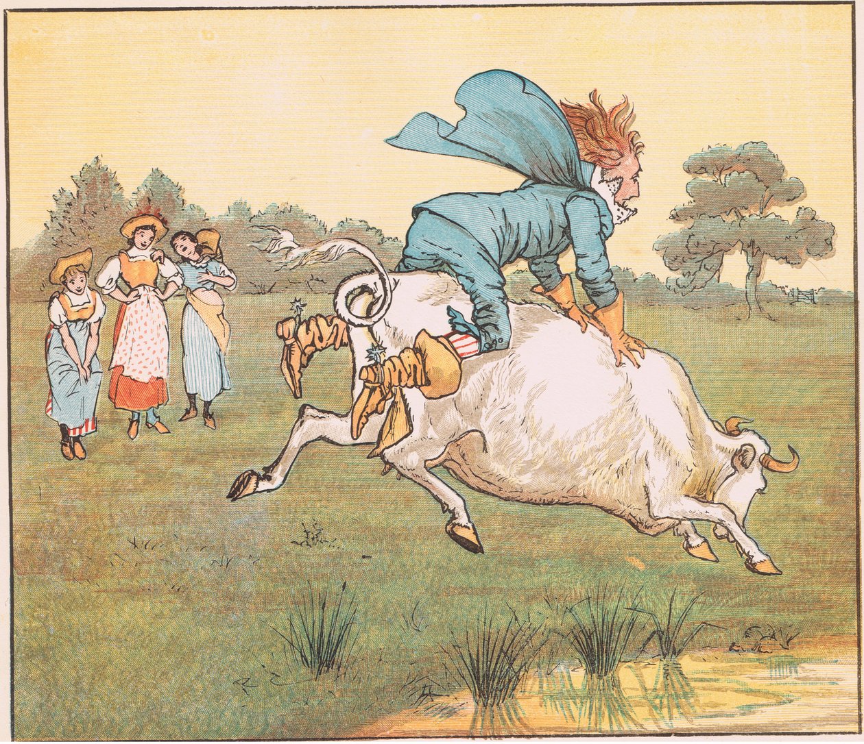 Nikt cię nie pytał, sir! powiedziała autorstwa Randolph Caldecott