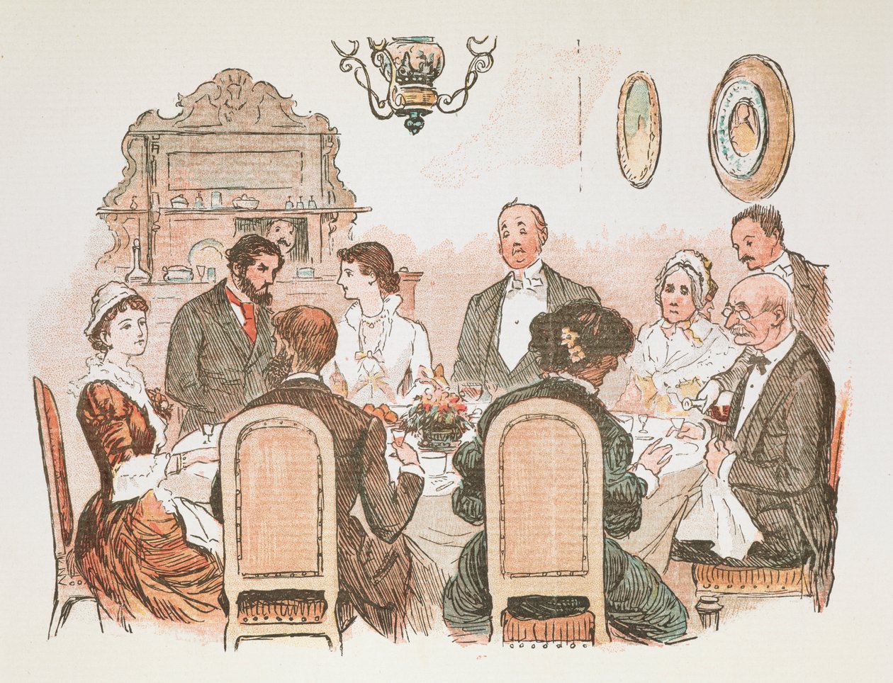 Scena kulinarna. autorstwa Randolph Caldecott