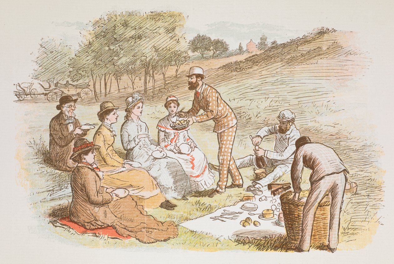 Piknik. autorstwa Randolph Caldecott
