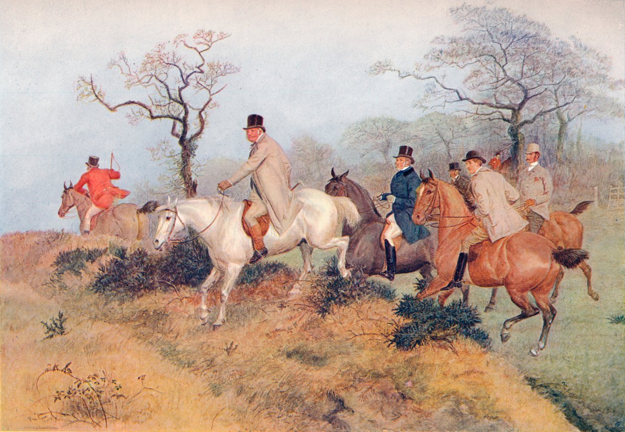 Ostatni lot, 1866-1886, 1906. autorstwa Randolph Caldecott