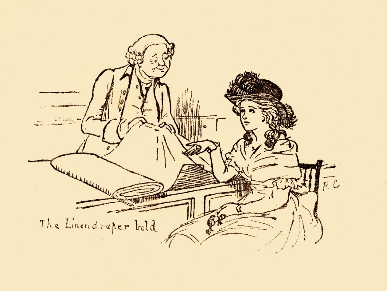 Pogrubiony lniany, 1878, c1918. autorstwa Randolph Caldecott
