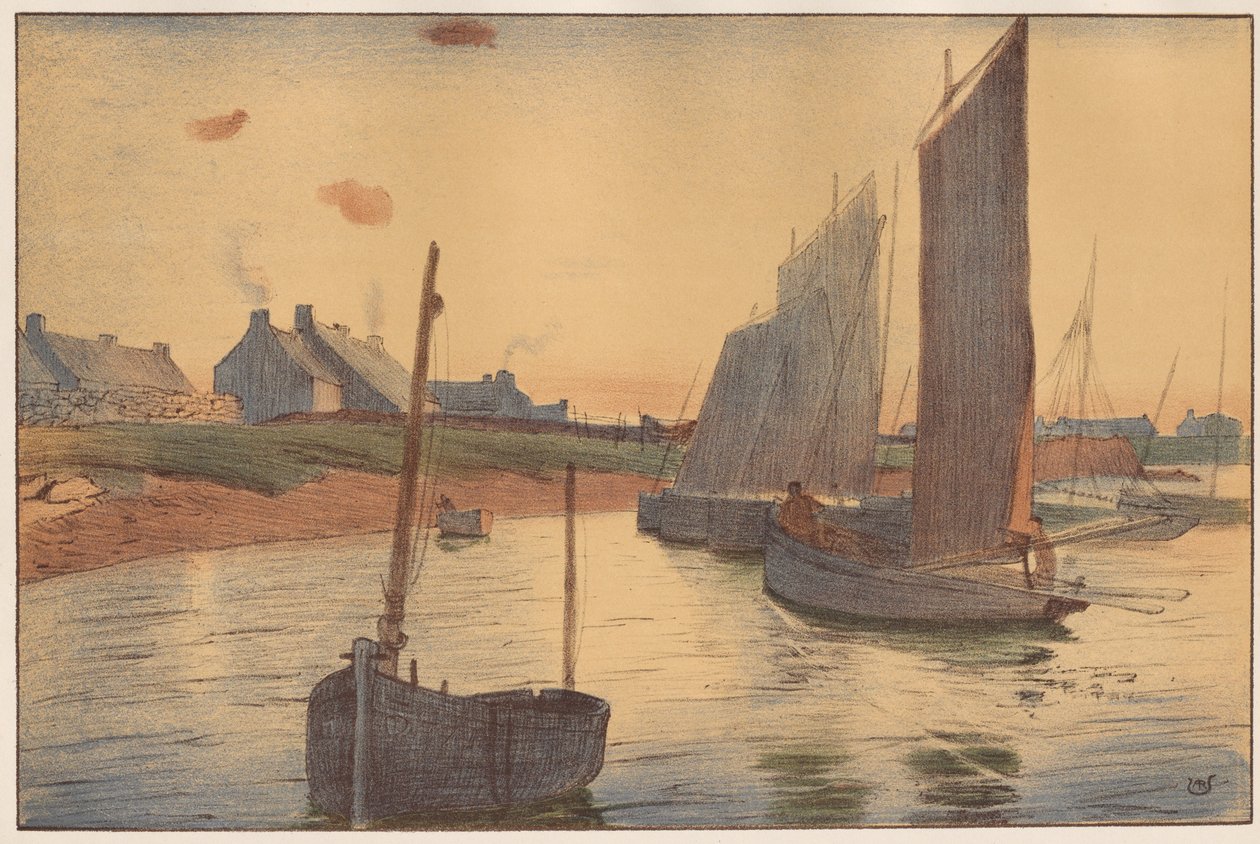 Smutek nad morzem, 1898. autorstwa Raoul André Ulmann