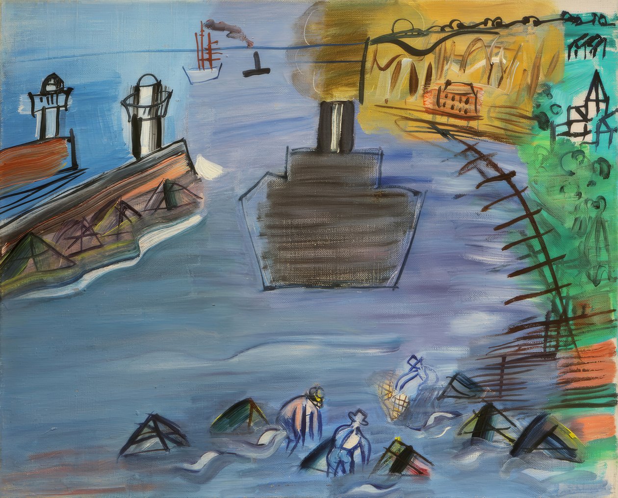 Czarny ładunek autorstwa Raoul Dufy