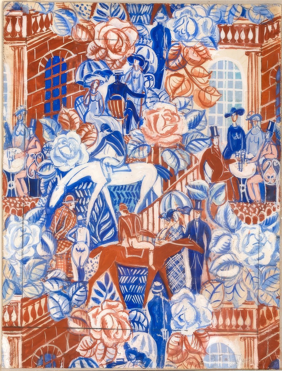 Eleganckie kobiety w Trifle autorstwa Raoul Dufy