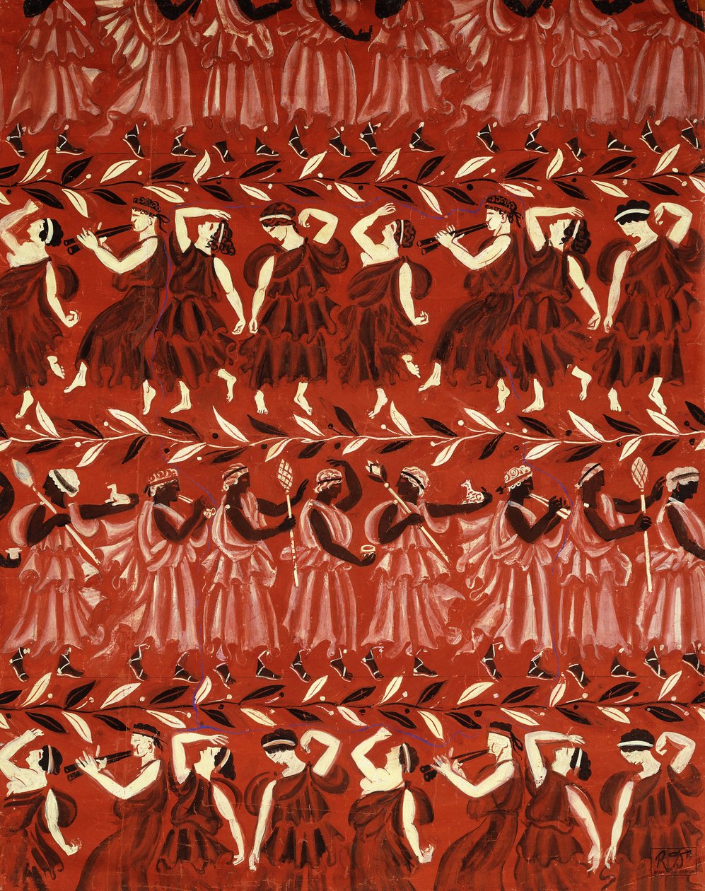Grecka procesja; La Procession Grecque autorstwa Raoul Dufy