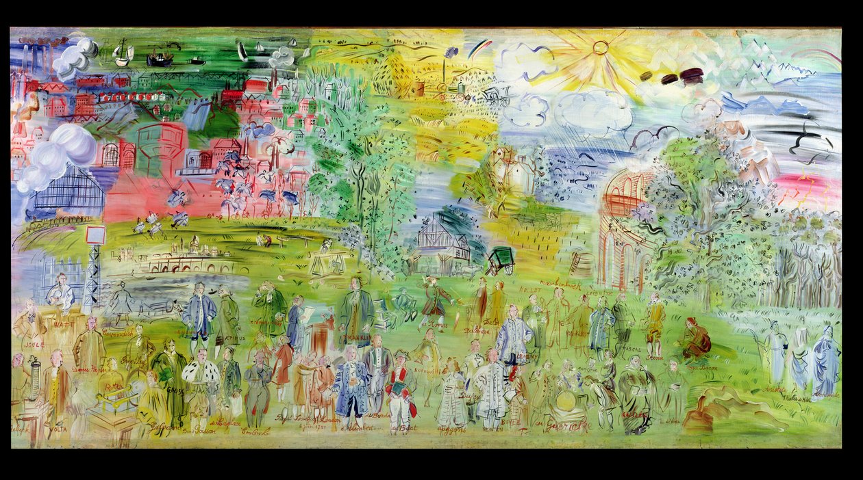 La Fee Electricite autorstwa Raoul Dufy