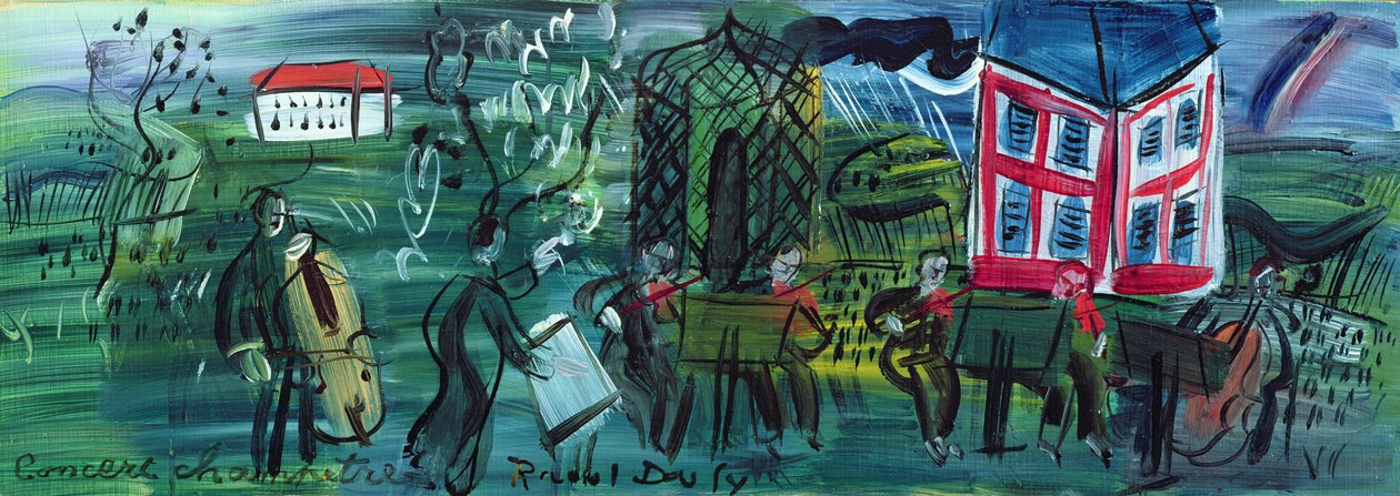 Le Concert Champetre autorstwa Raoul Dufy