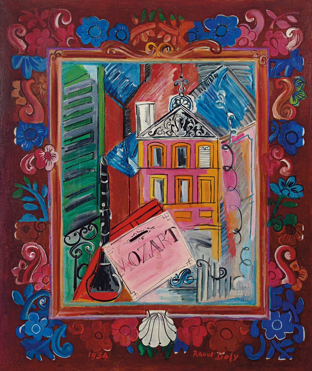 Mozart autorstwa Raoul Dufy