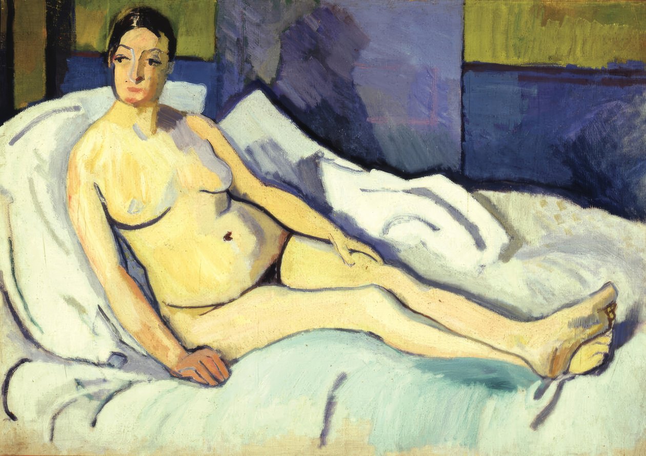 Nagość w pozycji leżącej autorstwa Raoul Dufy