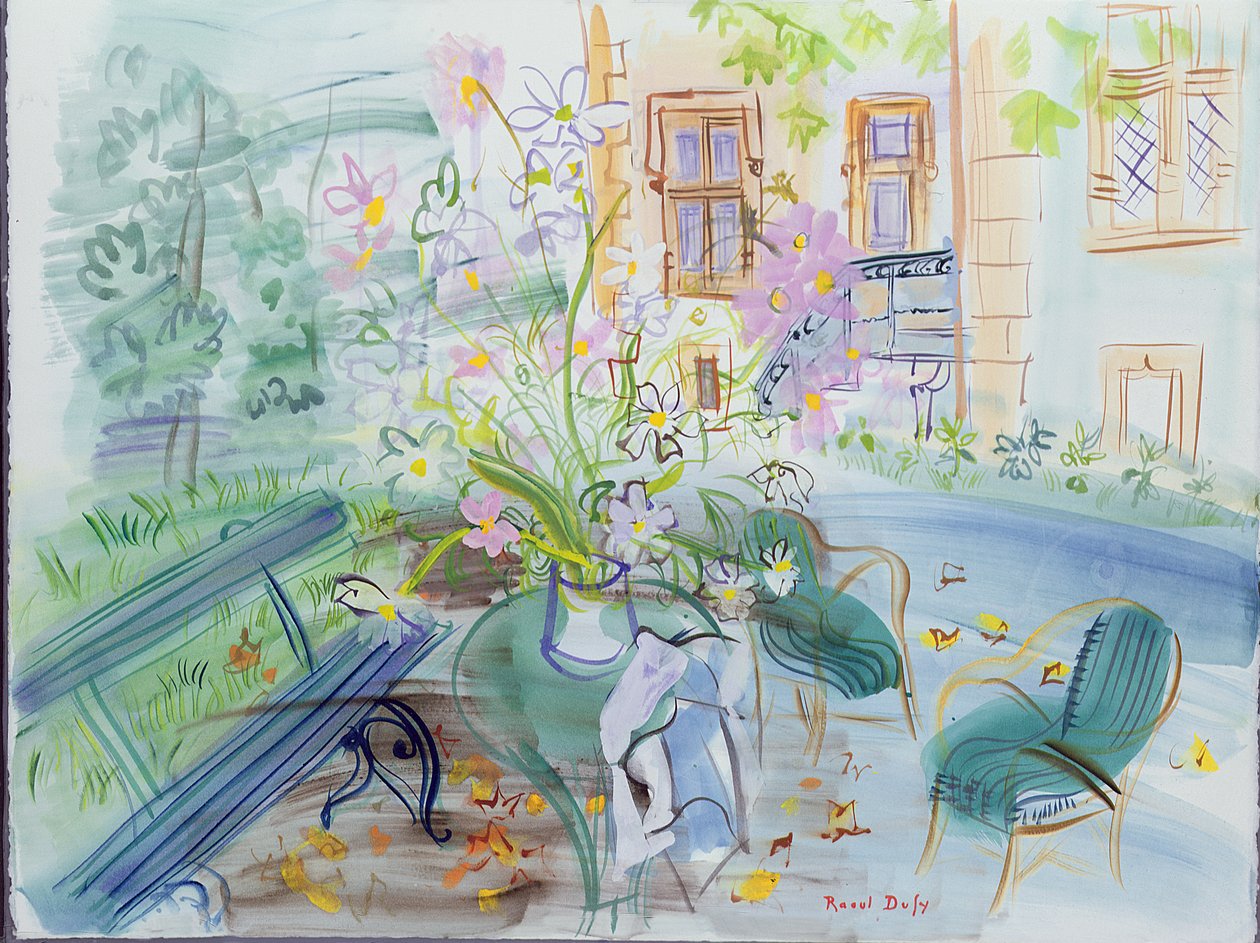 Nasz dom w Montsaunes autorstwa Raoul Dufy