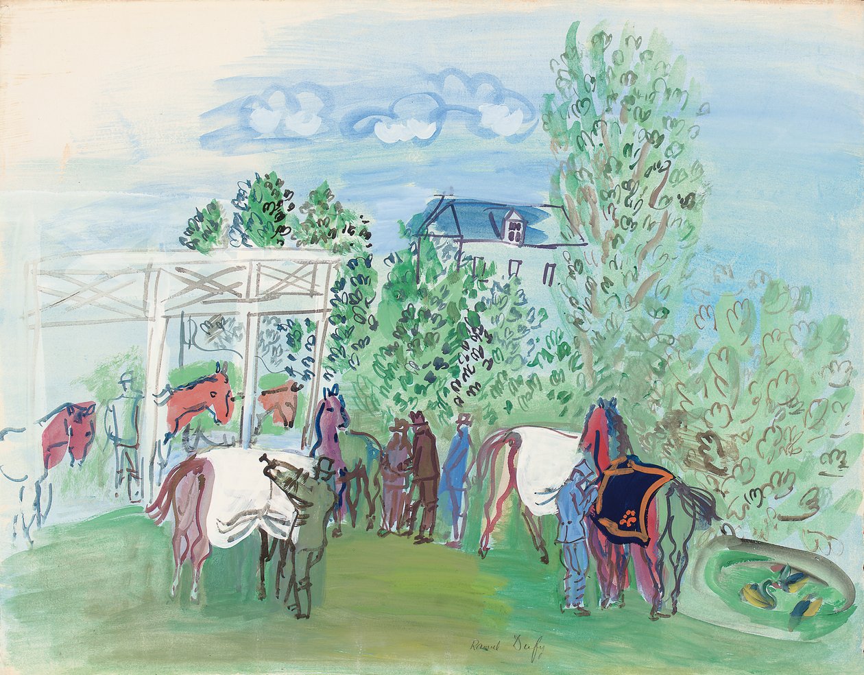 Padok autorstwa Raoul Dufy