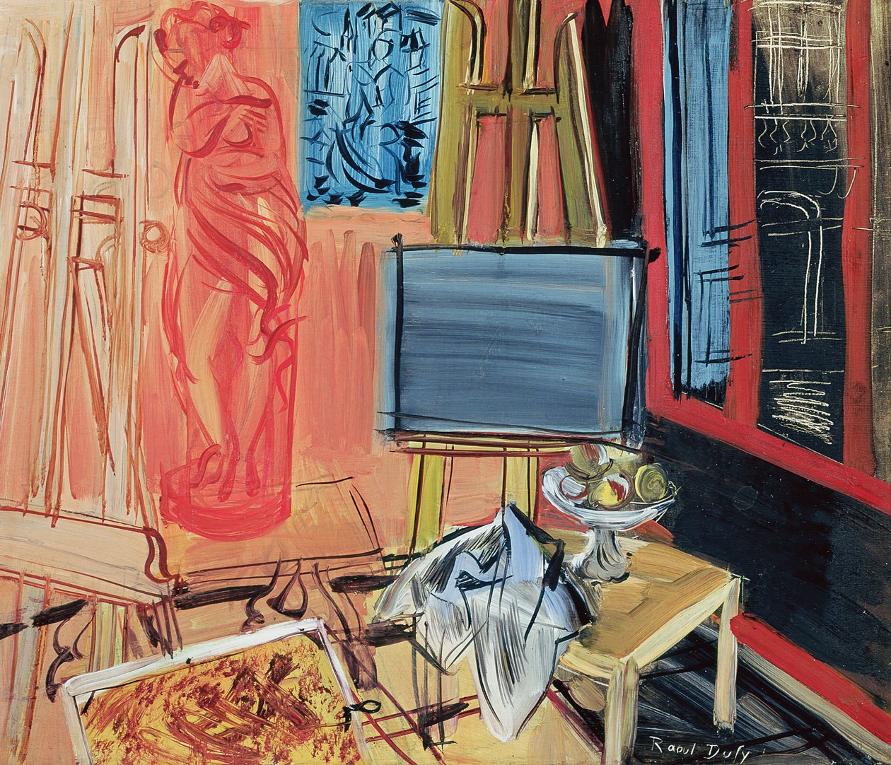 Martwa natura (olej na płótnie) autorstwa Raoul Dufy