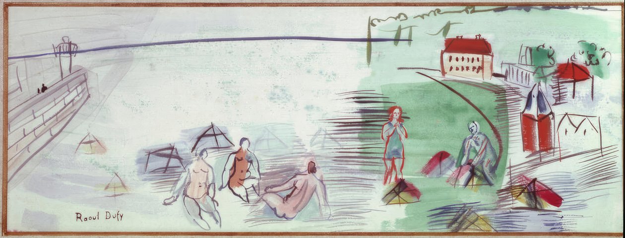 Plaża autorstwa Raoul Dufy
