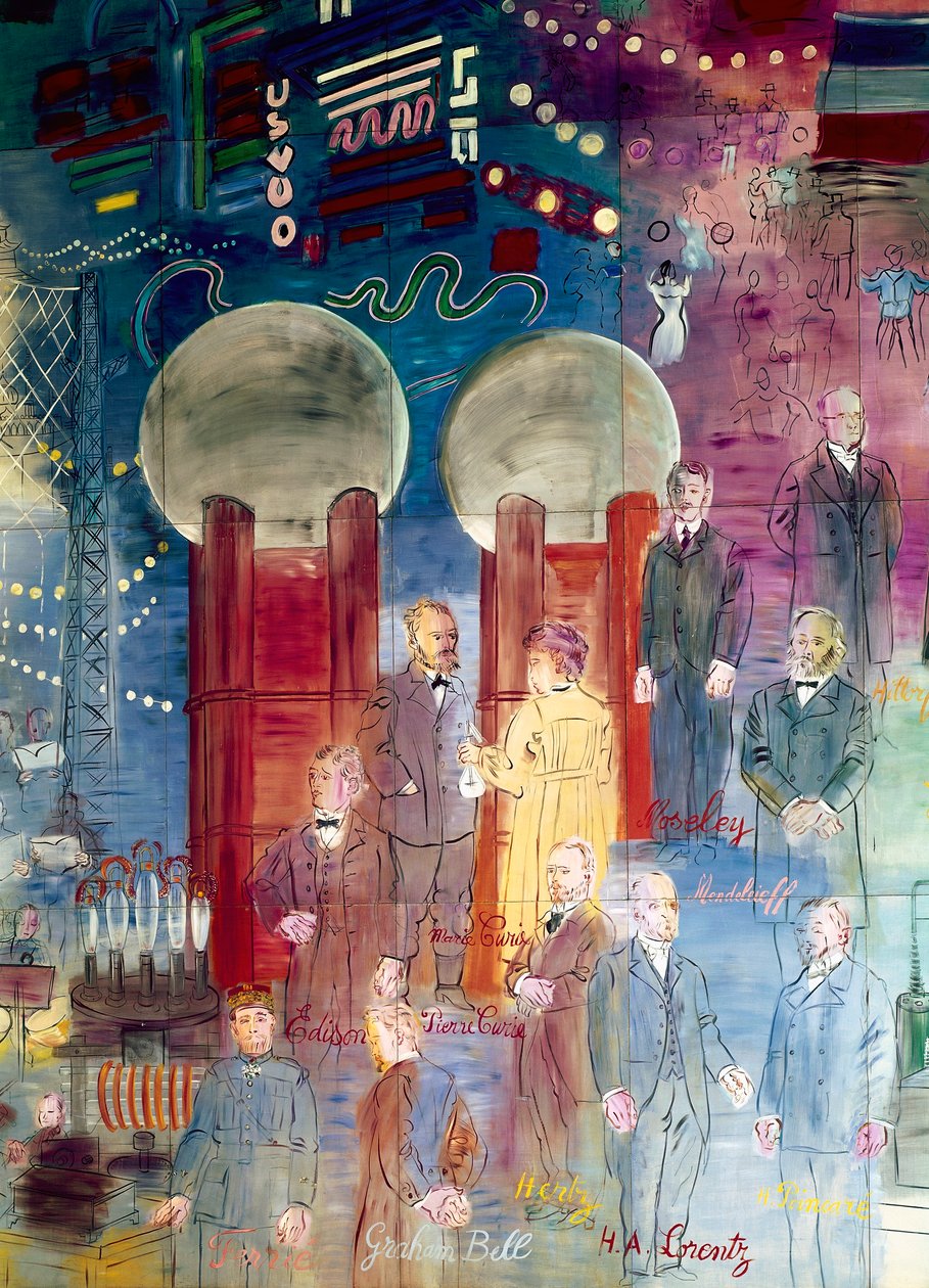 Wróżka elektryczności autorstwa Raoul Dufy