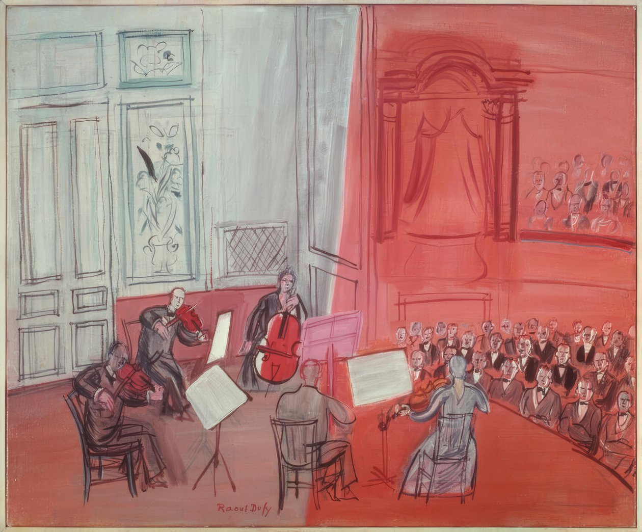 Pomarańczowy koncert autorstwa Raoul Dufy