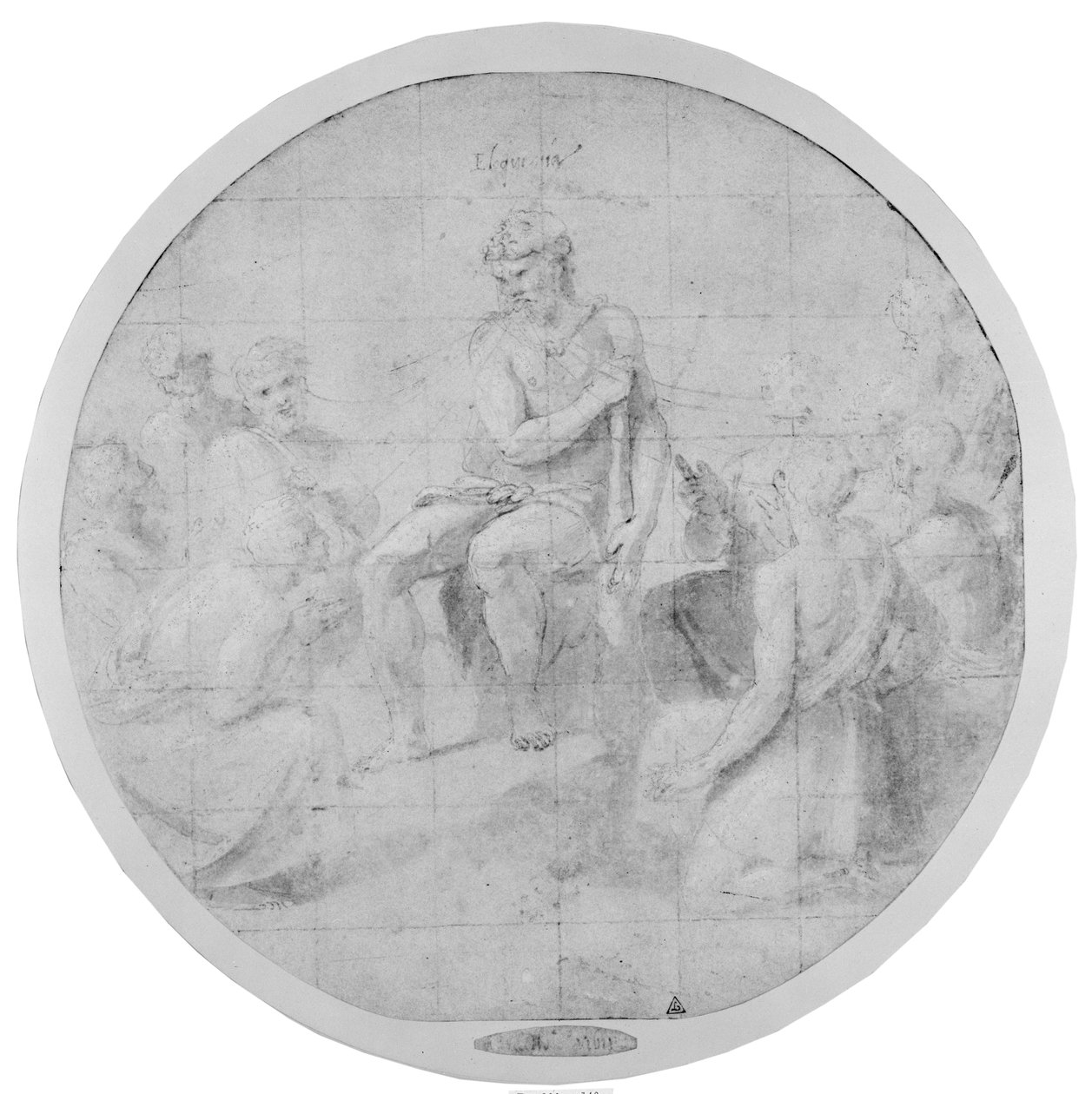 Herkules jako bóstwo elokwencji, WA1846.212 autorstwa Raffaello Sanzio Raphael