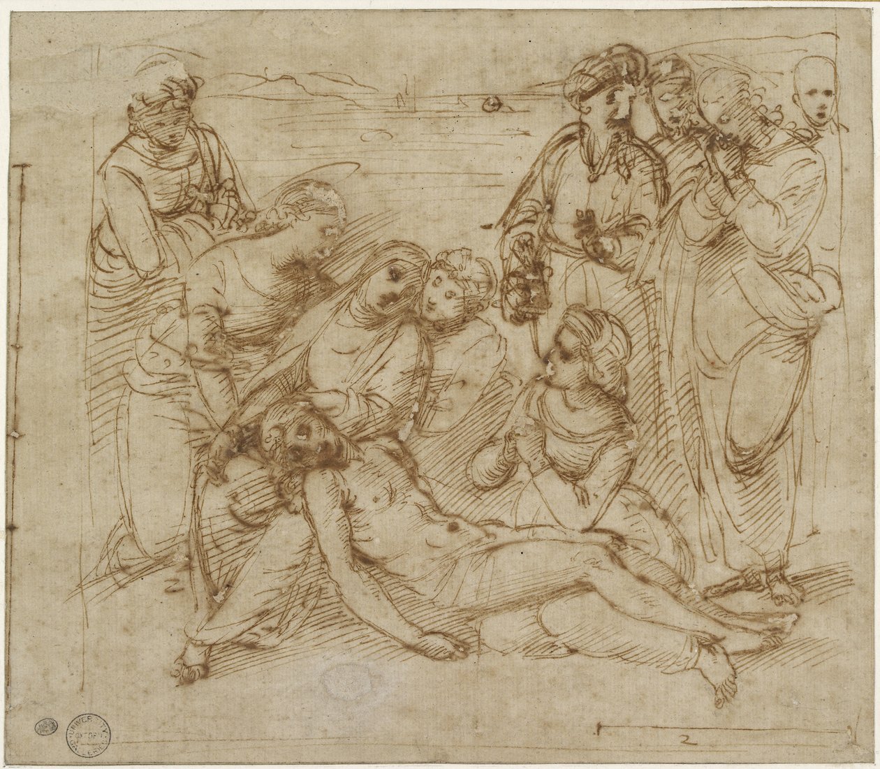 Lamentacja autorstwa Raffaello Sanzio Raphael