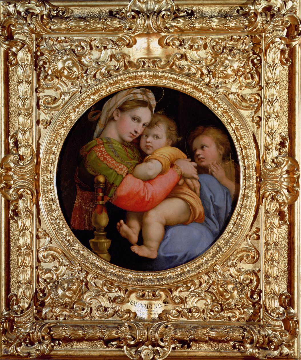 Madonna Krzesła autorstwa Raffaello Sanzio Raphael