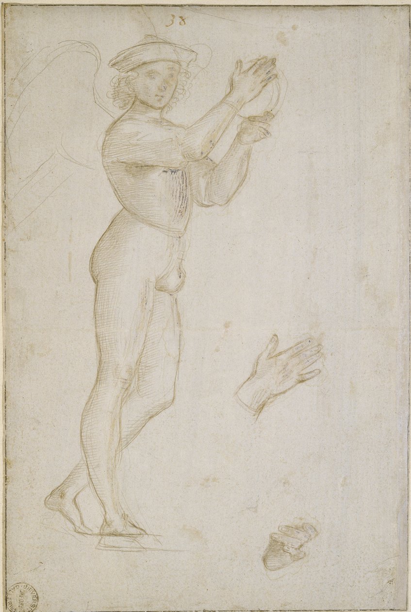 Dwa studia autorstwa Raffaello Sanzio Raphael