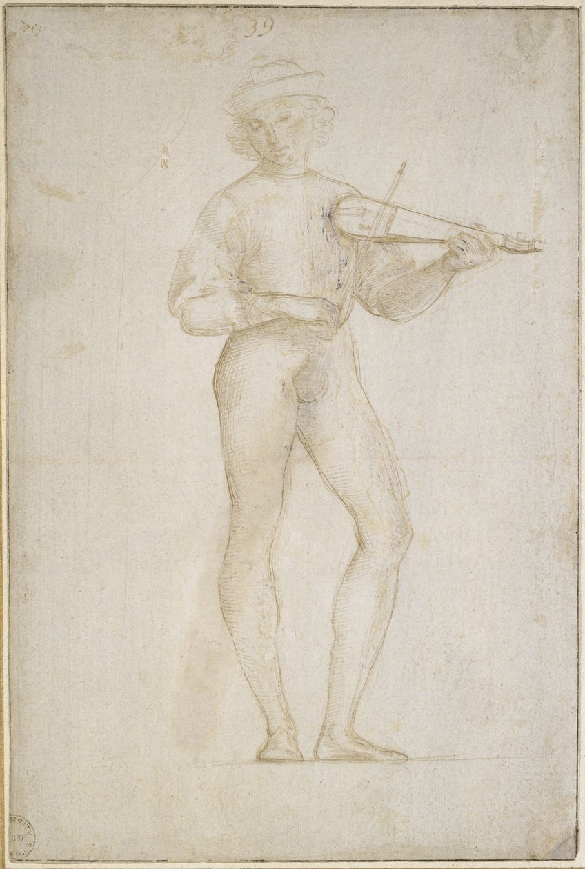 Dwa studia autorstwa Raffaello Sanzio Raphael