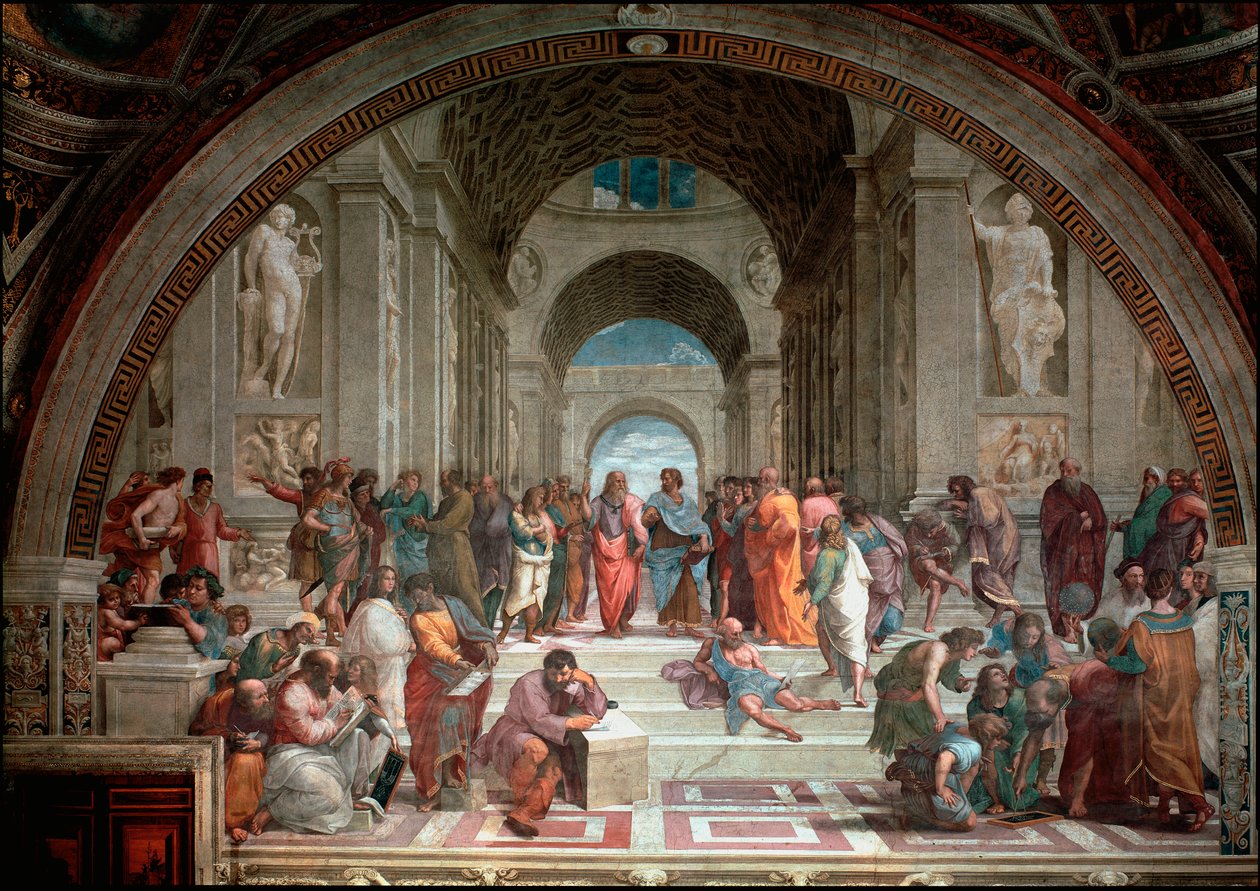 Szkoła w Atenach autorstwa Raphael (1483 1520)
