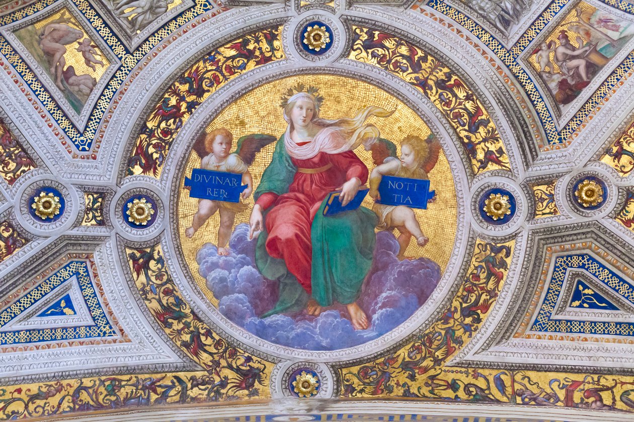 Teologia autorstwa Raphael (1483 1520)