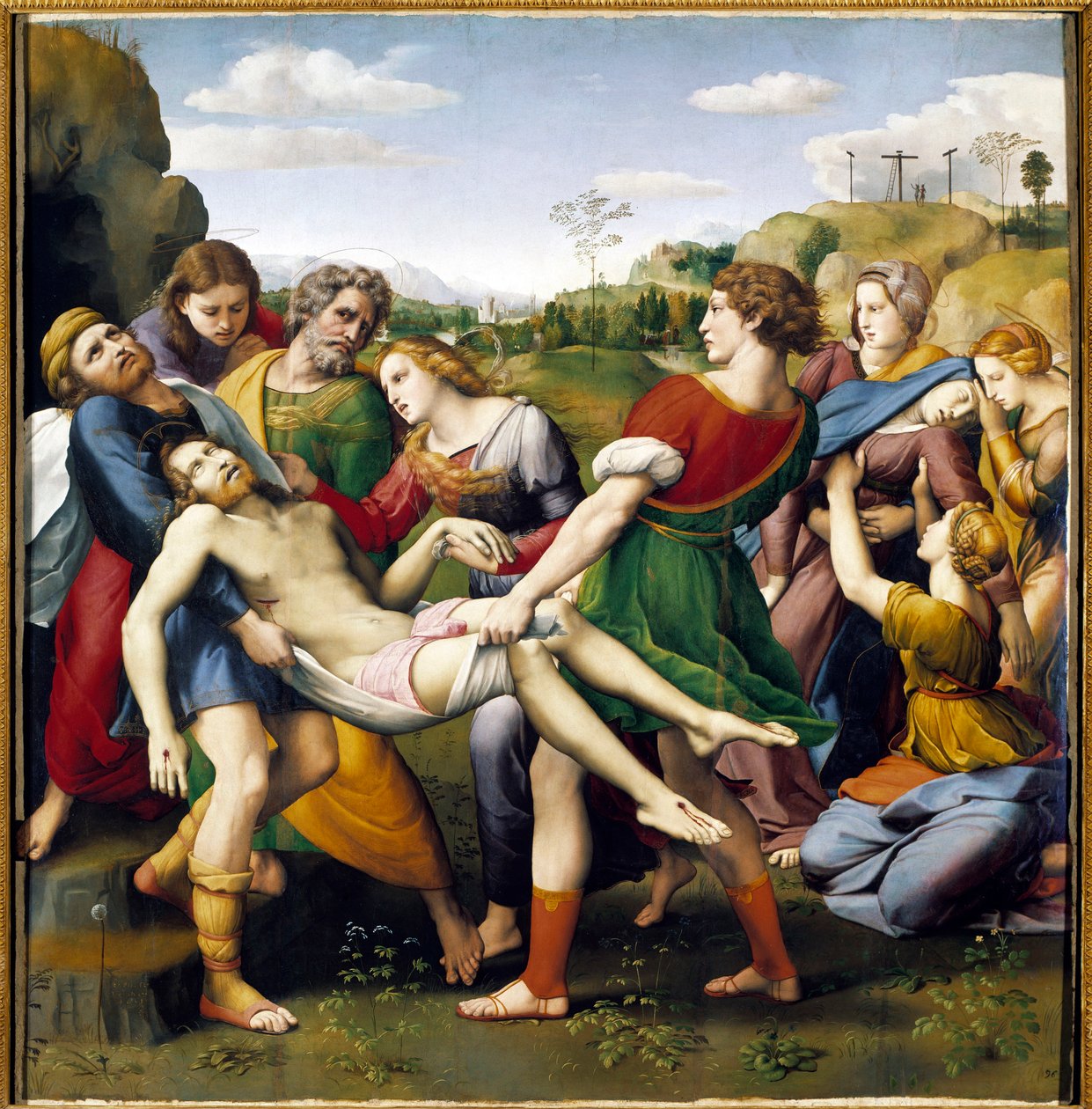 Depozycja autorstwa Raphael (1483 1520)