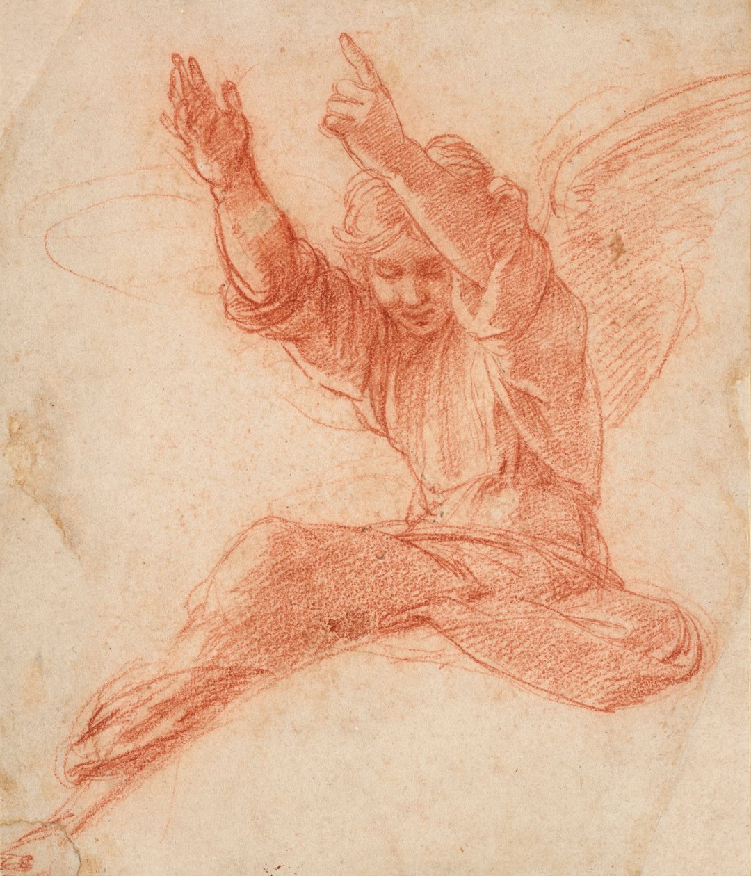 Anioł, c1500-1520 autorstwa Raphael
