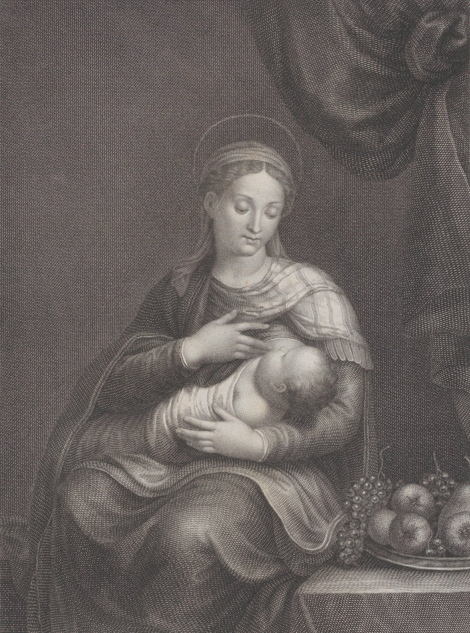 Madonna del Latte, 1815. autorstwa Raphael Morghen