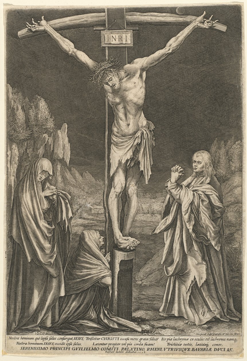Małe Ukrzyżowanie, 1605. autorstwa Raphael Sadeler