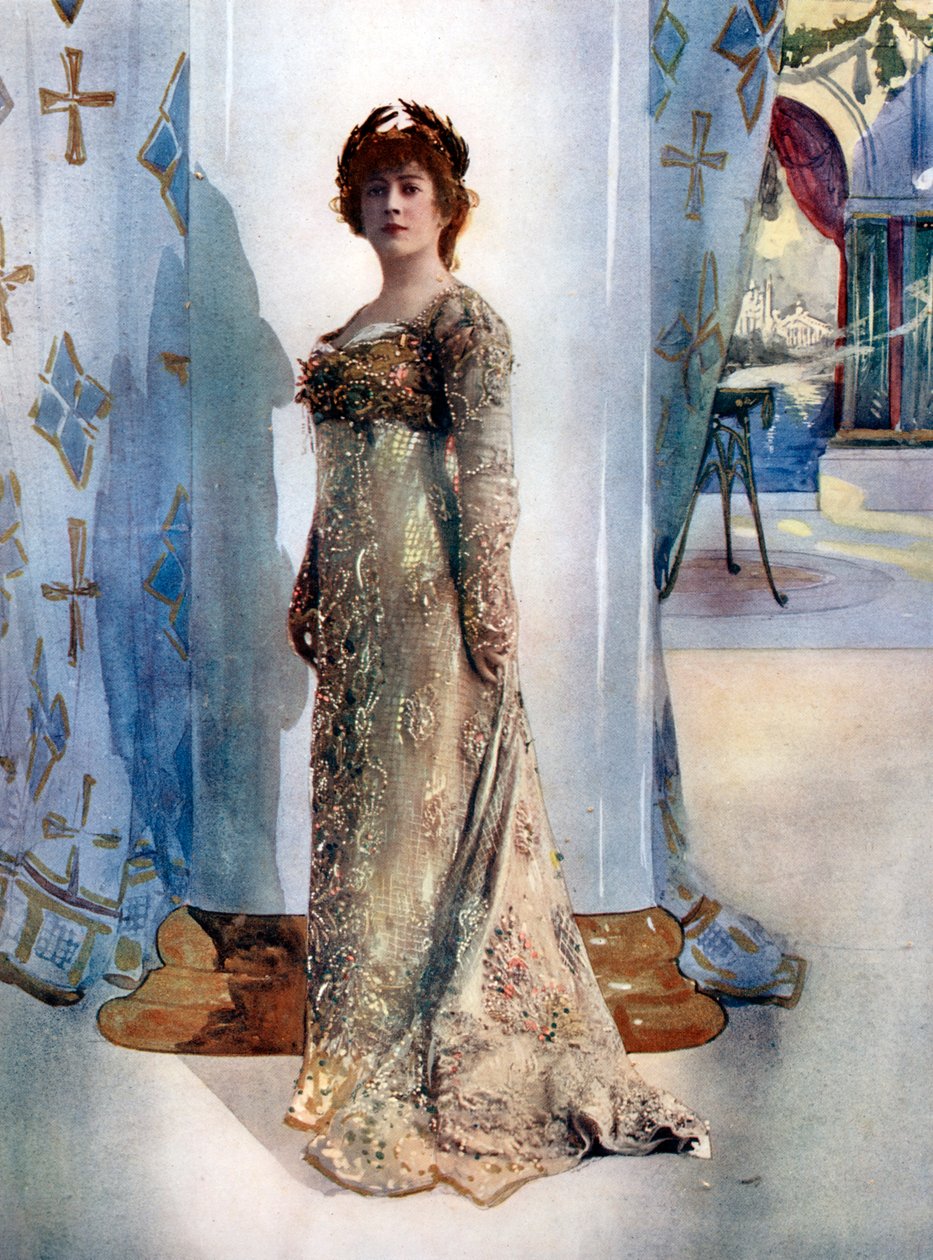 Jane Hading w Plus que Rene, c1902 autorstwa Rautlinger