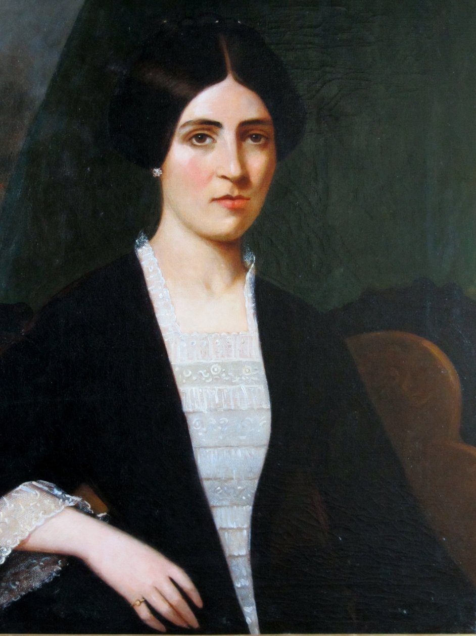 Wiktoria Squella i Lopetegui autorstwa Raymond Auguste Quinsac Monvoisin