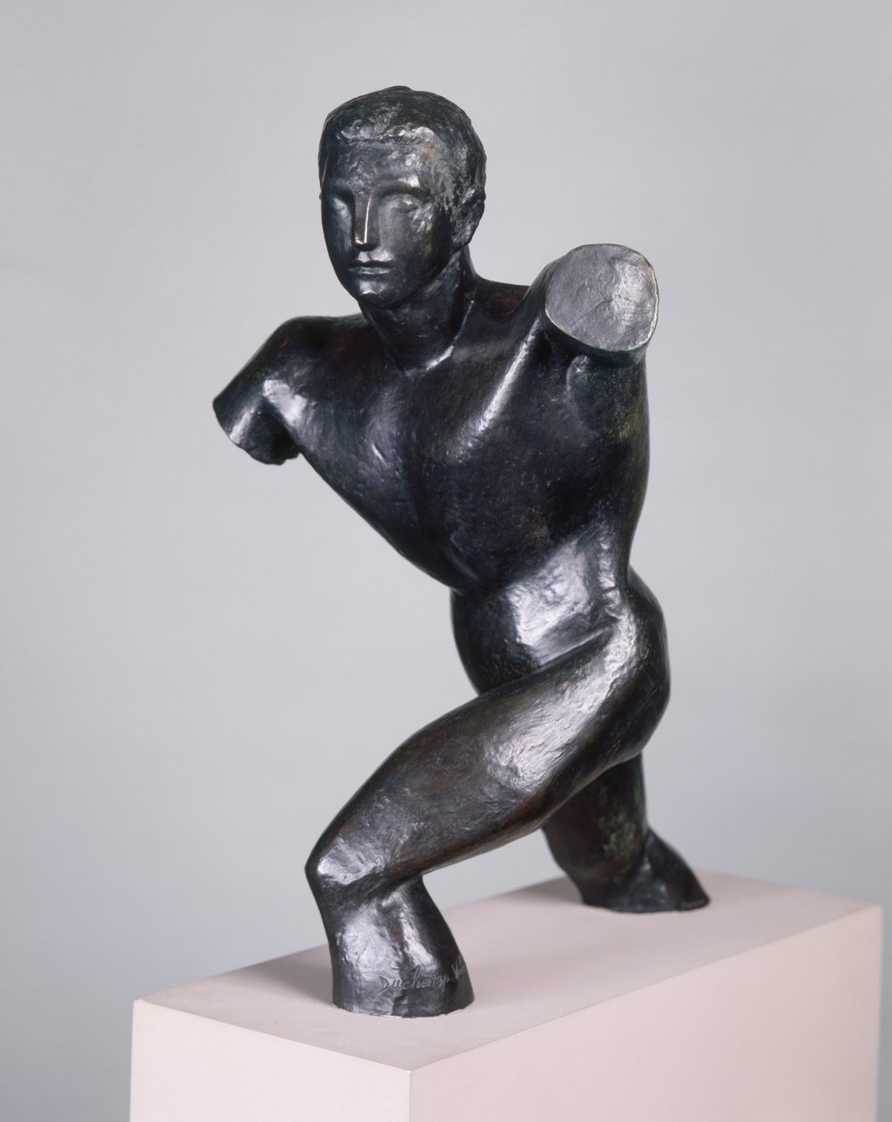 Tułów młodego mężczyzny autorstwa Raymond Duchamp Villon