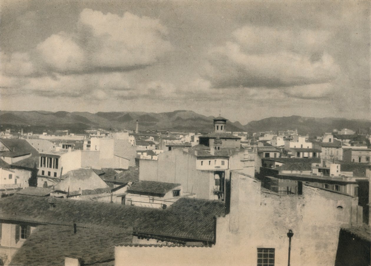 Dachy Palma, Majorka, c1927, 1927 autorstwa Reginald Belfield