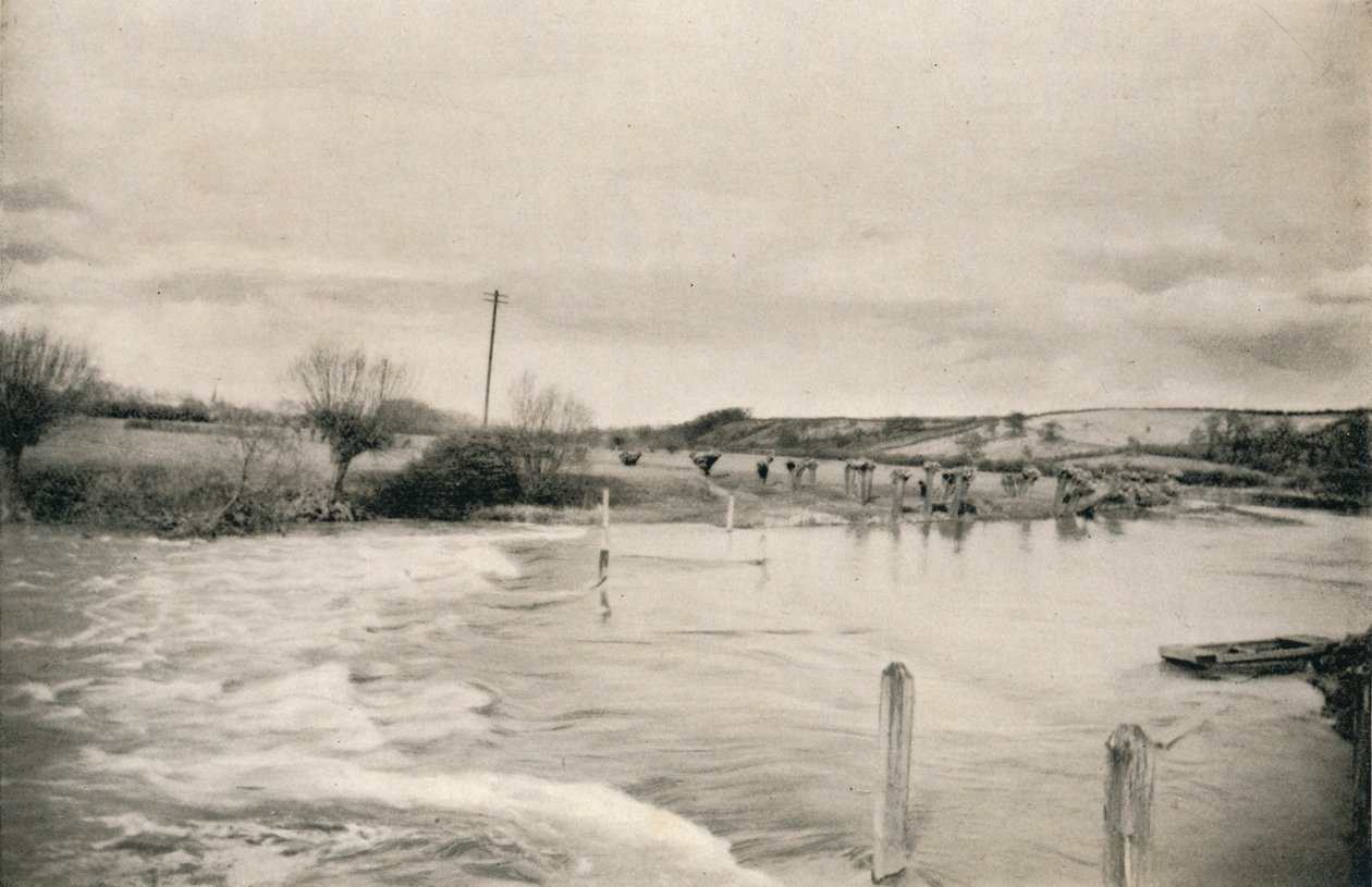 Rzeka Avon, ok. 1927, 1927 autorstwa Reginald Belfield