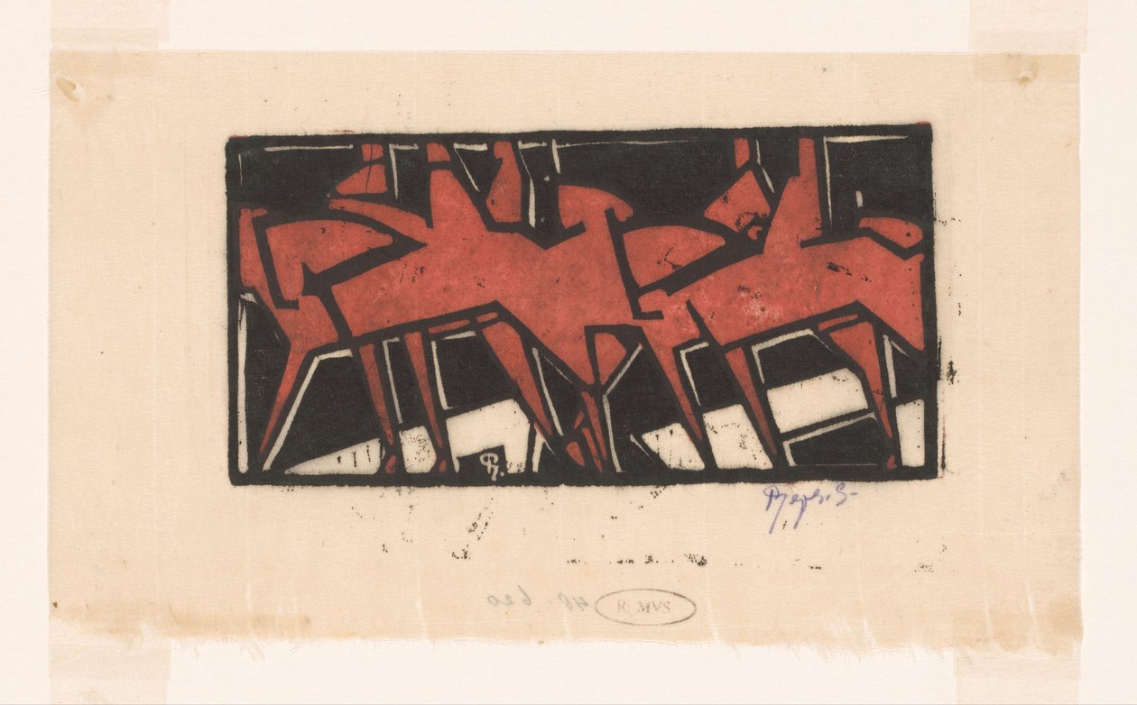 Jeźdźcy na koniach autorstwa Reijer Stolk (signed by artist)