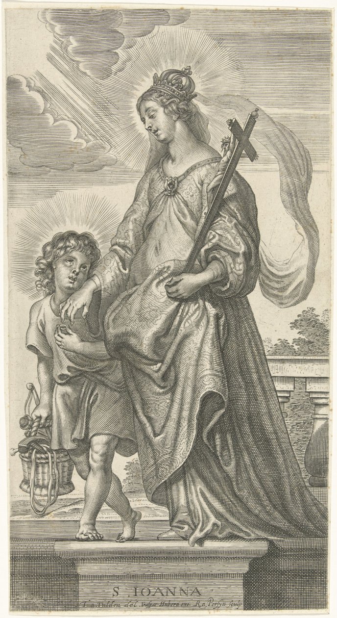 H. Johanna van Valois autorstwa Reinier van Persijn