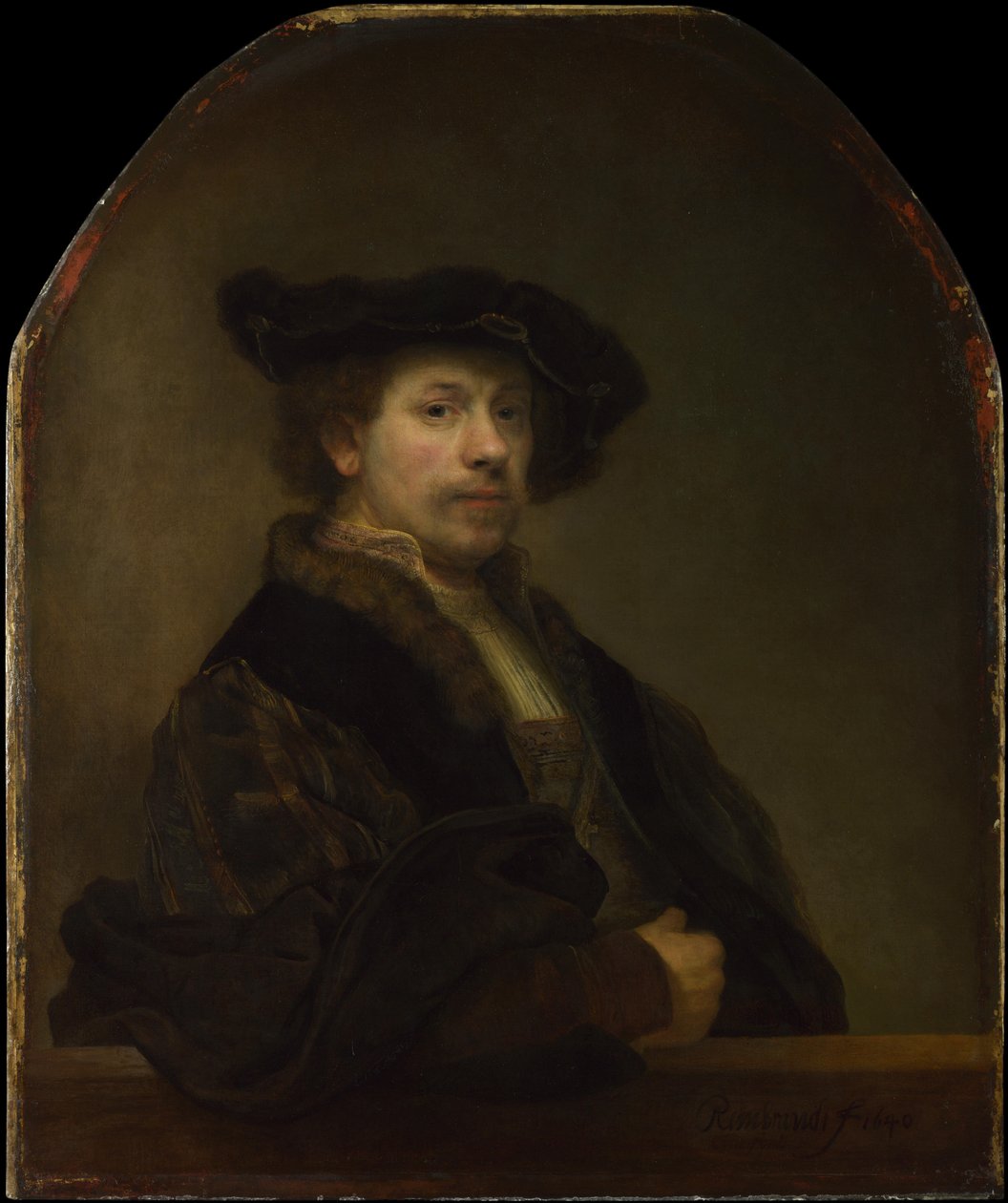 Autoportret w wieku 34 lat autorstwa Rembrandt van Rijn