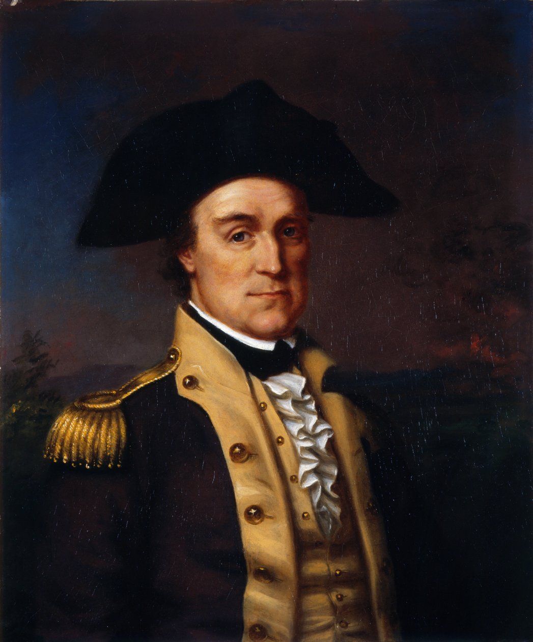 Portret generała Elijah Clarke autorstwa Rembrandt Peale